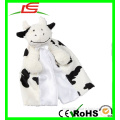 Black & White Cow Plush Baby Toys Blanket